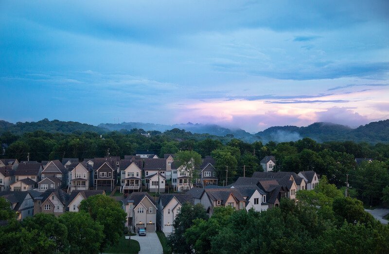 Homes in the Green Hills Neighborhood of West Nashville TN